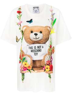Moschino футболка с принтом