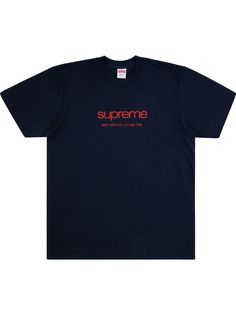 Supreme футболка с принтом Shop