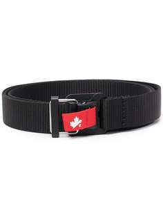 Dsquared2 ремень с пряжкой Maple Leaf
