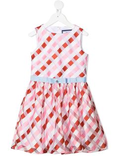 Simonetta платье с геометричным принтом