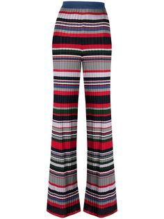 M Missoni трикотажные брюки широкого кроя
