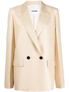 Jil Sander двубортный блейзер