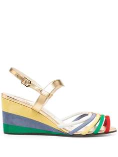 Salvatore Ferragamo босоножки Laila на танкетке