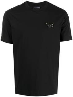 Emporio Armani футболка с нашивкой Bull
