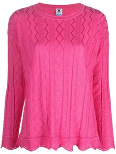 M Missoni топ с длинными рукавами