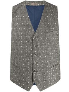 Lady Anne жилет с узором в горох