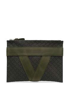 Bottega Veneta плетеный клатч