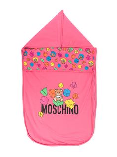 Moschino Kids конверт с принтом Teddy Bear