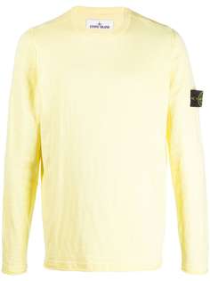 Stone Island джемпер с нашивкой-логотипом