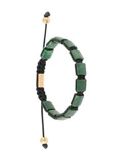 Nialaya Jewelry браслет с бусинами из нефрита