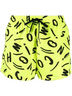 Moschino плавки-шорты с логотипом