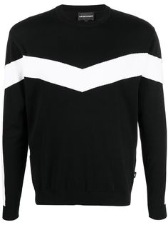 Emporio Armani джемпер в двух тонах