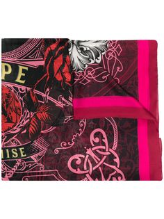 Alexander McQueen skull-print scarf