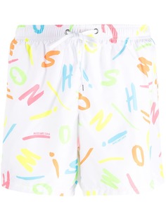 Moschino плавки-шорты с логотипом