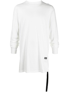 Rick Owens DRKSHDW футболка с нашивкой-логотипом