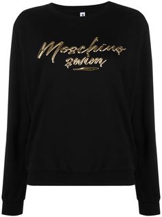 Moschino толстовка с логотипом