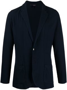 Lardini однобортный пиджак в рубчик