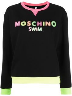 Moschino толстовка с логотипом