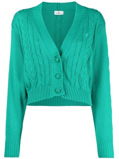 Etro кардиган фактурной вязки