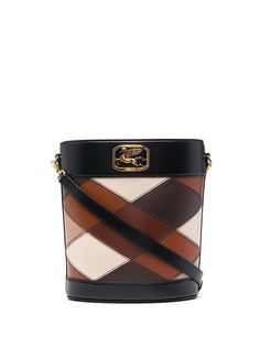 Etro сумка-ведро со вставками