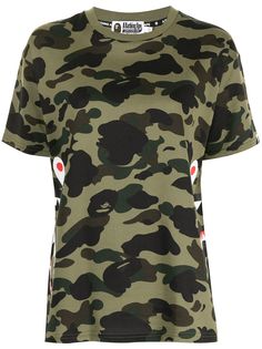 A BATHING APE® футболка с камуфляжным принтом