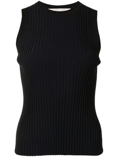 Dion Lee топ без рукавов в рубчик