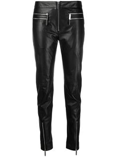 Just Cavalli байкерские брюки кроя слим