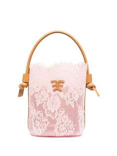 Ermanno Scervino сумка-ведро с цветочным кружевом