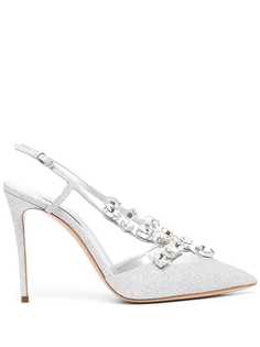 Casadei туфли с кристаллами и блестками