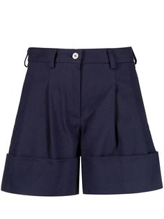 Jejia короткие шорты со складками