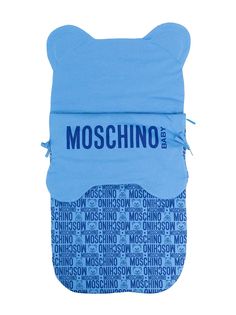 Moschino Kids конверт Teddy с логотипом