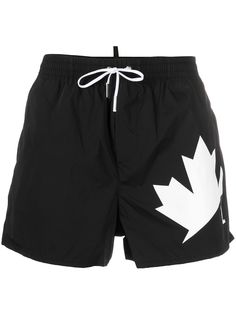 Dsquared2 плавки-шорты Maple Leaf