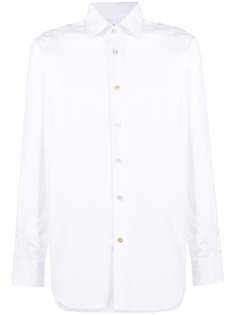 Kiton рубашка с длинными рукавами