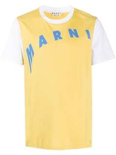 Marni футболка с логотипом