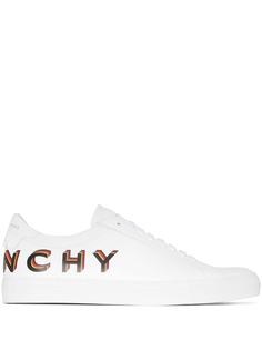 Givenchy кеды на шнуровке с 3D логотипом