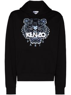 Kenzo худи с вышивкой Tiger