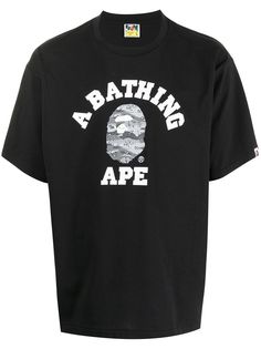 A BATHING APE® футболка с короткими рукавами и логотипом