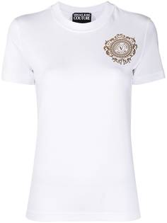 Versace Jeans Couture футболка с круглым вырезом и логотипом