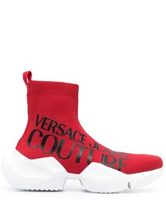 Versace Jeans Couture кроссовки на утолщенной подошве