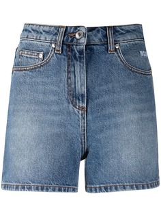 MSGM джинсовые шорты с логотипом