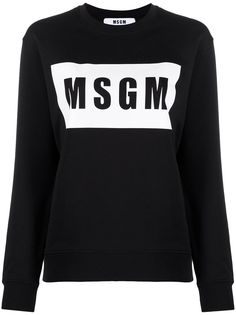 MSGM толстовка с логотипом