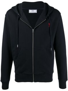 AMI Paris худи с монограммой Ami de Coeur