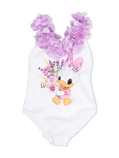 Monnalisa купальник Daisy Duck с аппликацией