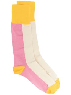 Marni носки в стиле колор-блок со вставками
