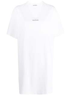 Acne Studios платье-футболка с логотипом