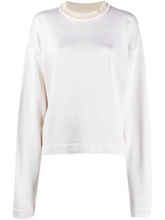 Jil Sander джемпер в двух тонах