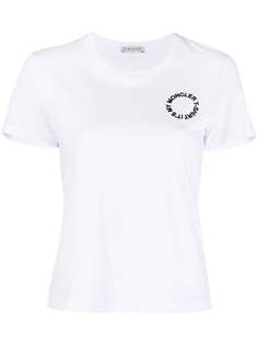 Moncler футболка с короткими рукавами и логотипом