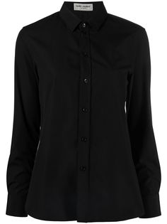 Saint Laurent рубашка с длинными рукавами