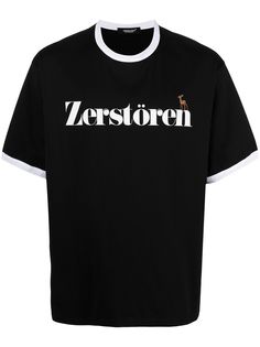 Undercover футболка с принтом Zerstören