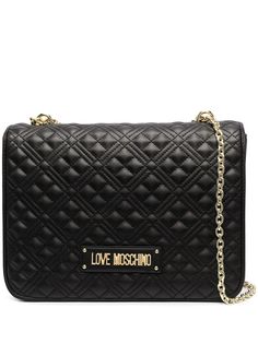 Love Moschino стеганая сумка на плечо из искусственной кожи